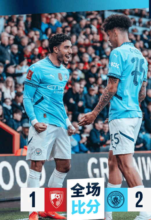 曼城逆转晋级足总杯四强，哈兰德受伤，防线始终是隐患