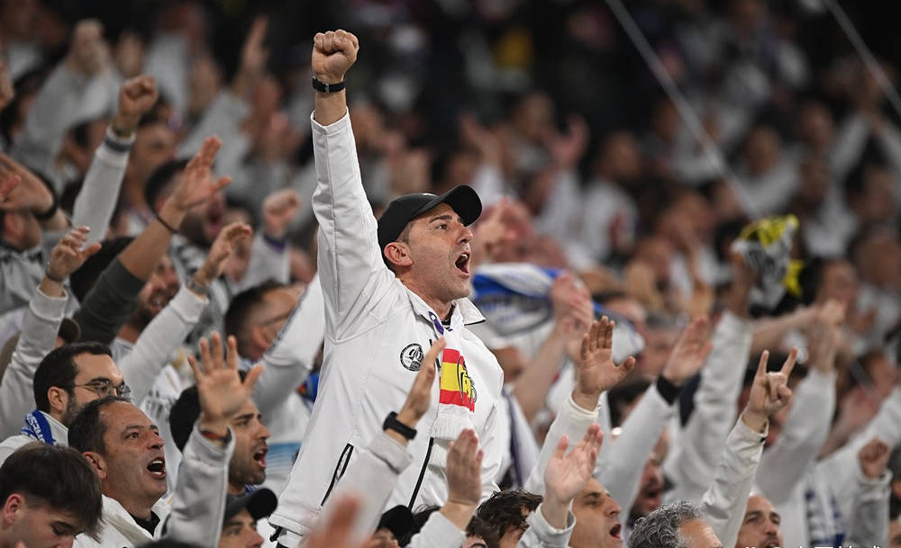 皇马主场对阵阿森纳的门票价格创纪录，最低为125欧元